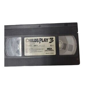 VHS Tape Lot of 4 Random Horror Movies Childs Play 3, Candyman 3, Psycho .......